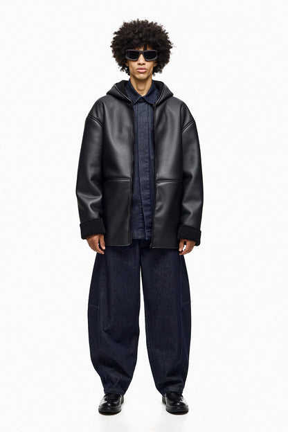 Bonded Shearling Hoodie TAKAO