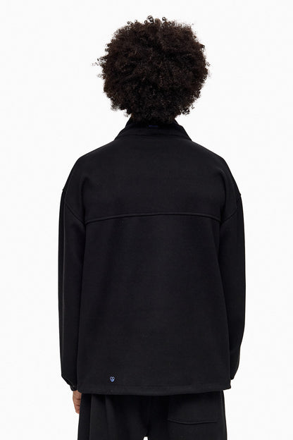Quarter-Zip Mock-Neck Sweatshirt NERI