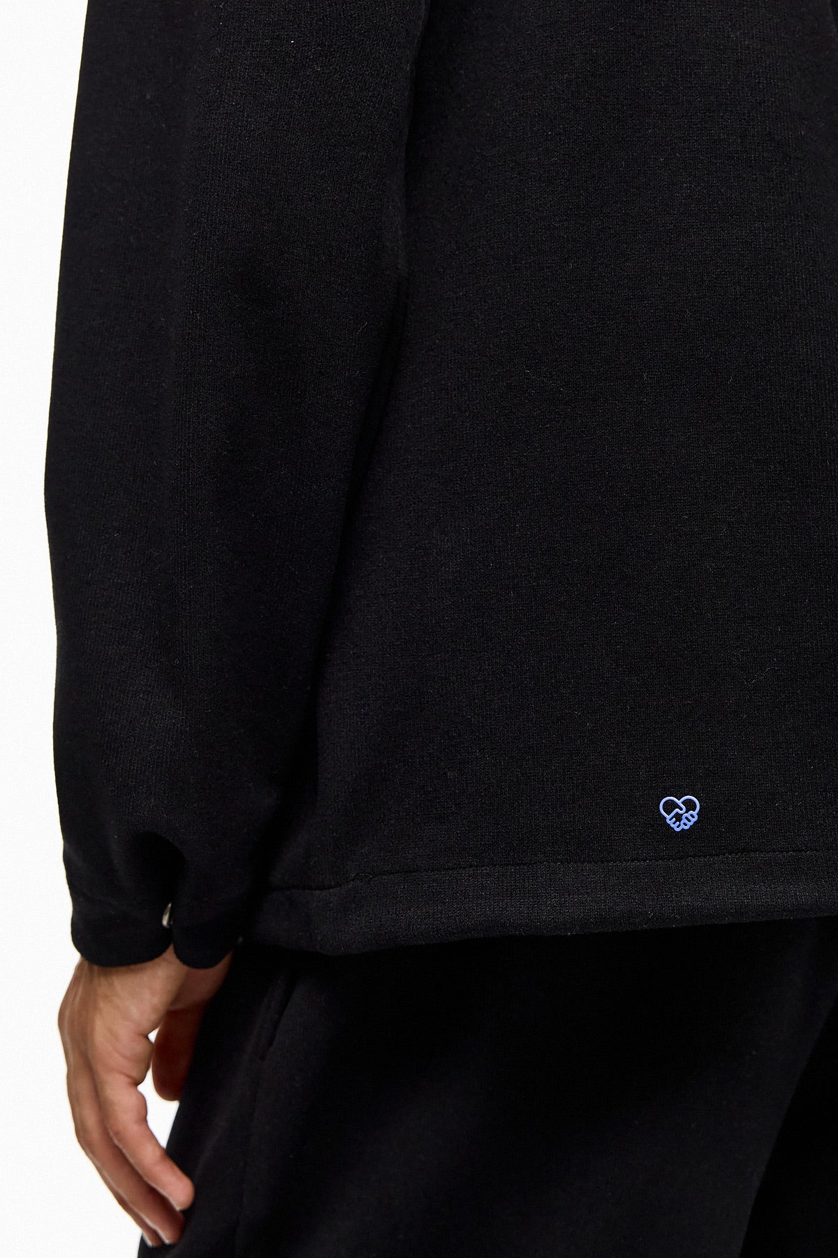 Quarter-Zip Mock-Neck Sweatshirt NERI