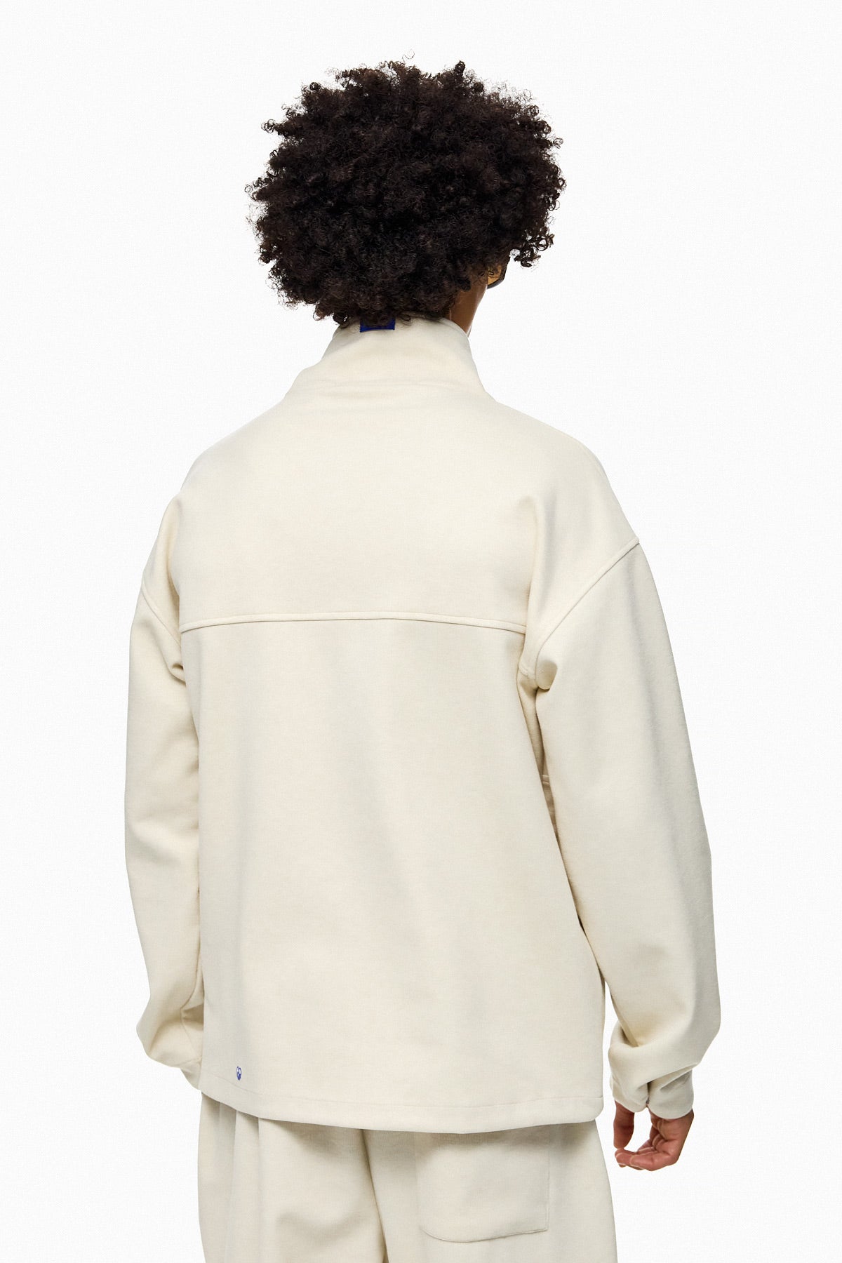 Quarter-Zip Mock-Neck Sweatshirt NERI