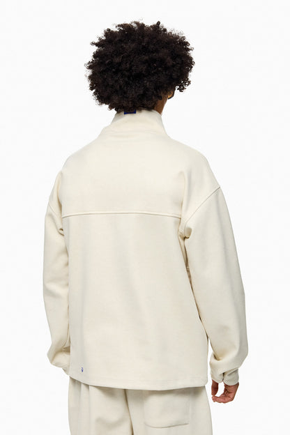 Quarter-Zip Mock-Neck Sweatshirt NERI