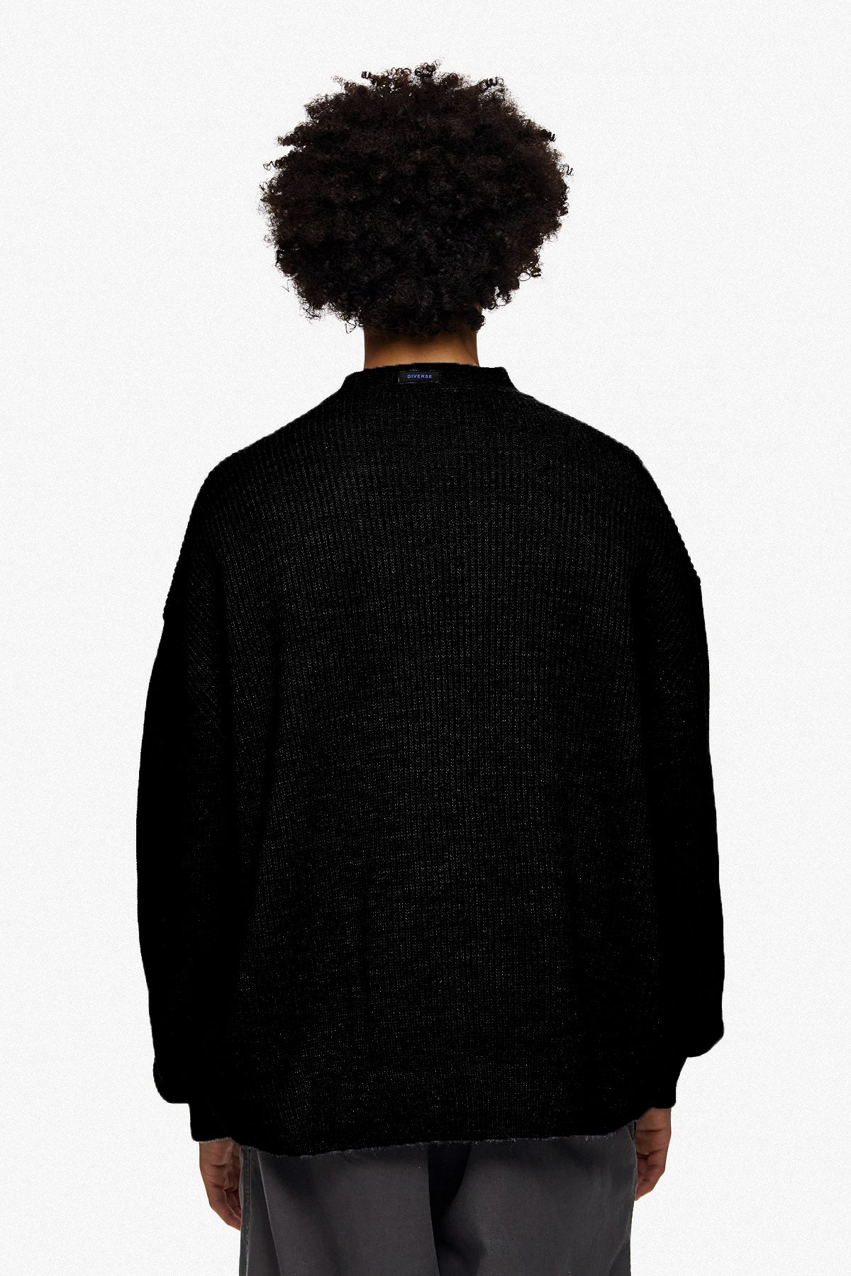 Rib-Knit Cardigan YUKI