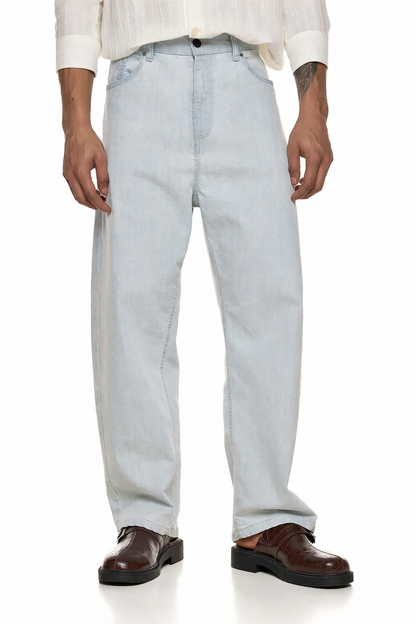 Light Wash Wide Leg Denim – AKIRA