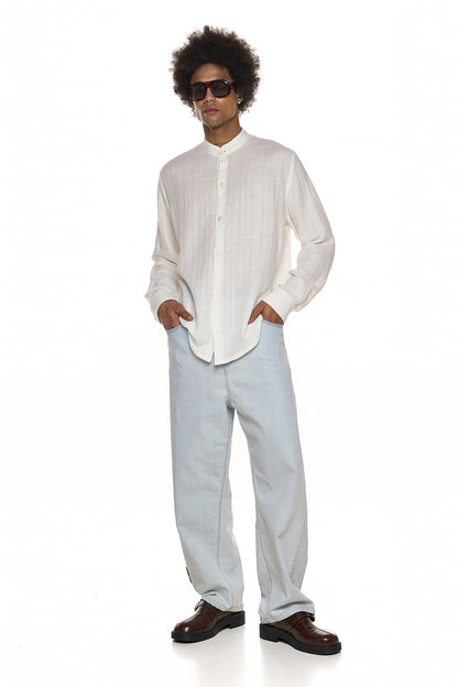 Light Wash Wide Leg Denim – AKIRA