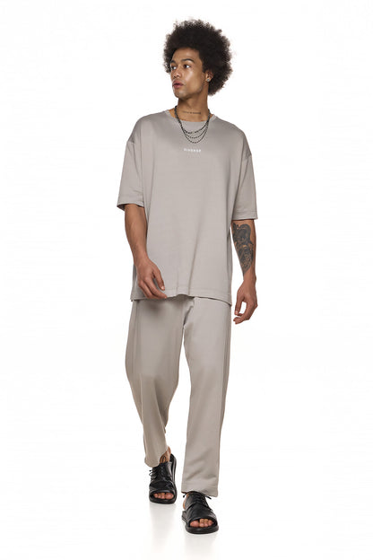 Relaxed Drawstring Trousers with Embroidered Detail – AMATERU