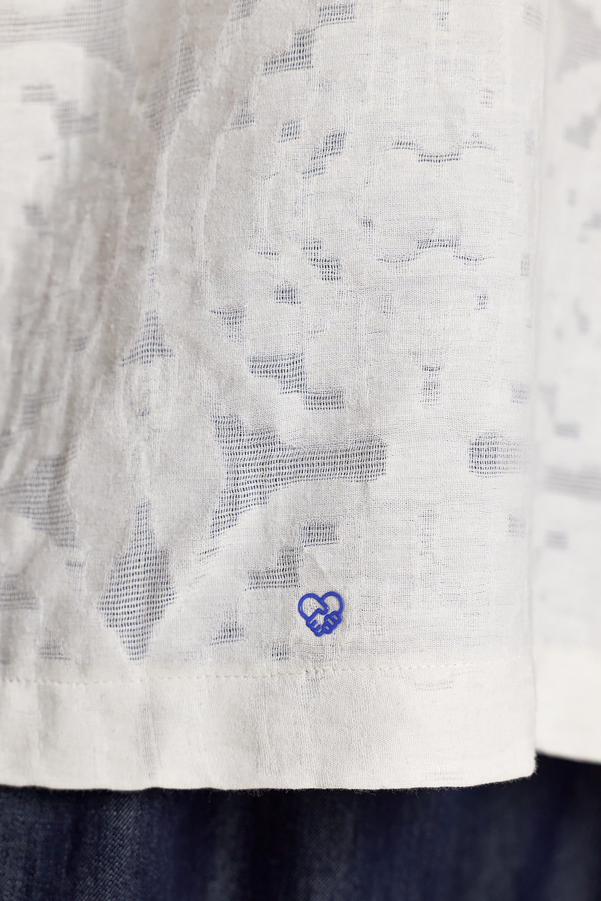 Short Sleeve Jacquard Shirt - KODOO