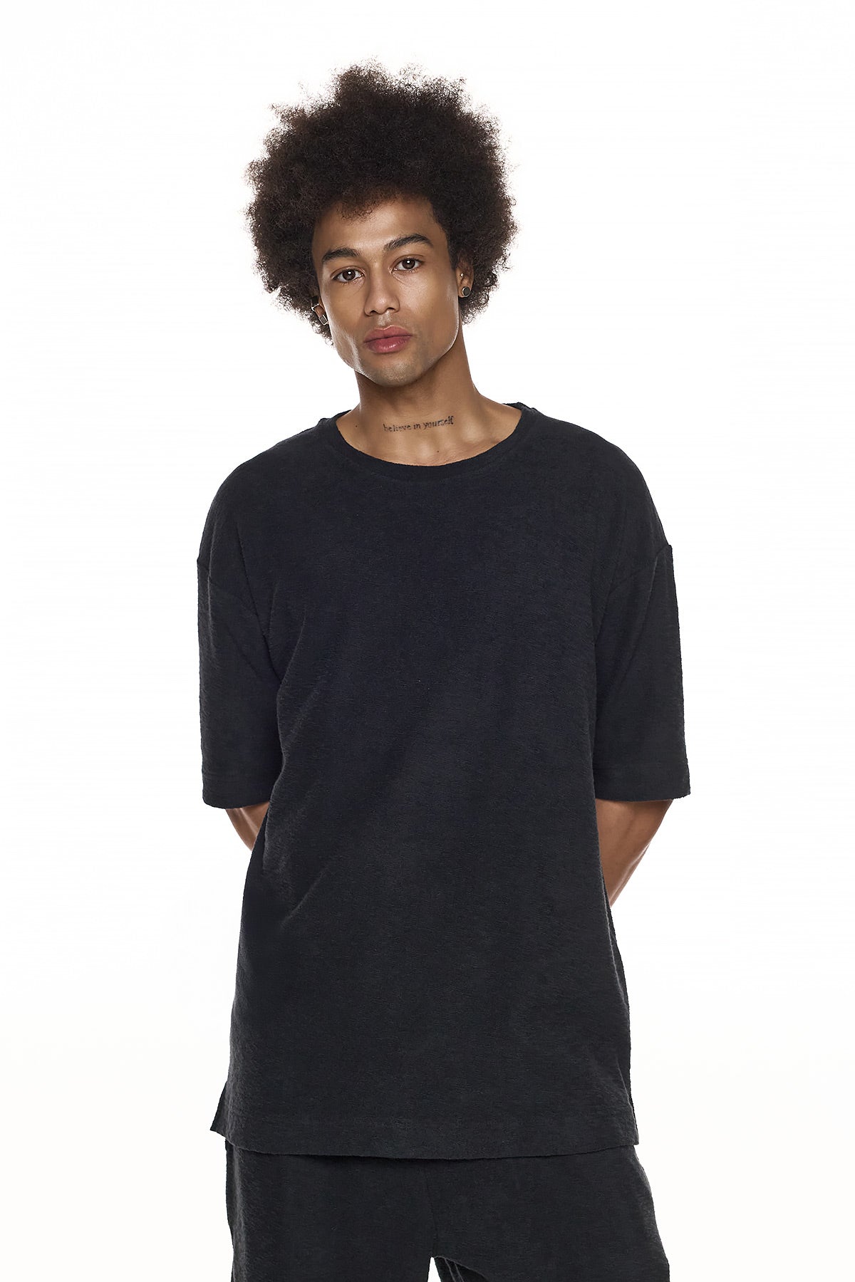 Premium Textured Cotton Top – AIKO