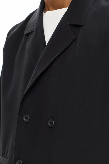 KAGE Double-Breasted Jacket - Black