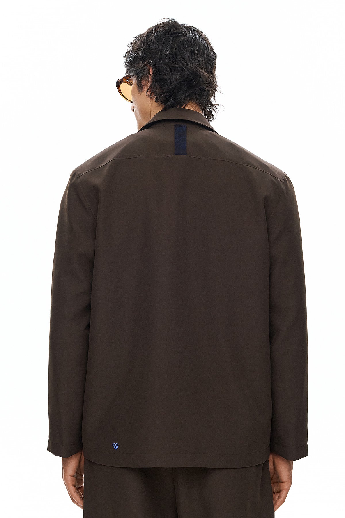 KAGE Double-Breasted Jacket - Brown