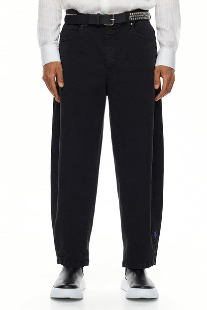 KAI Sculpted Wide-Leg Jeans – Black