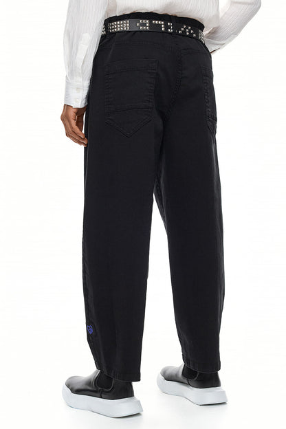 KAI Sculpted Wide-Leg Jeans – Black
