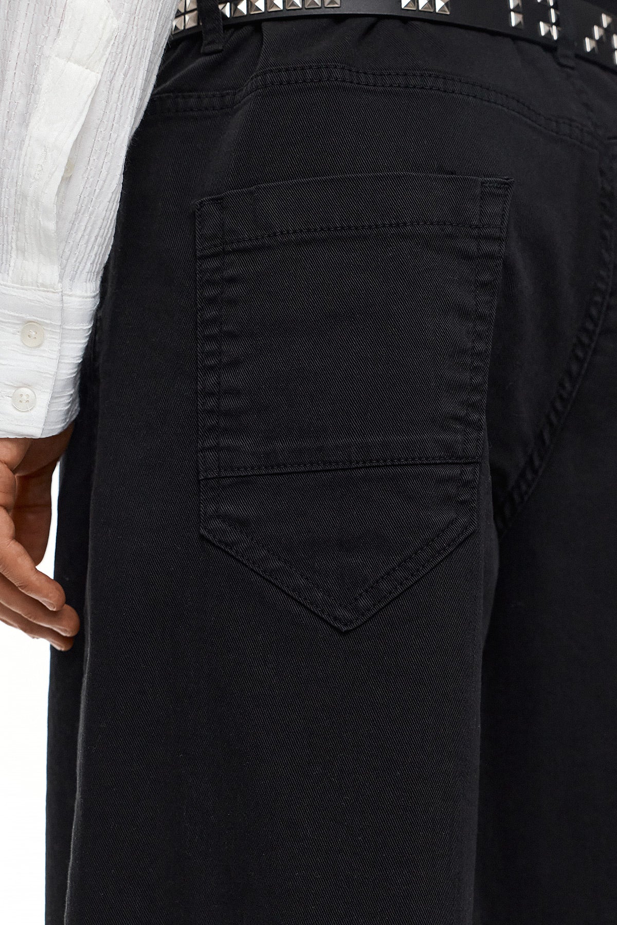 KAI Sculpted Wide-Leg Jeans – Black