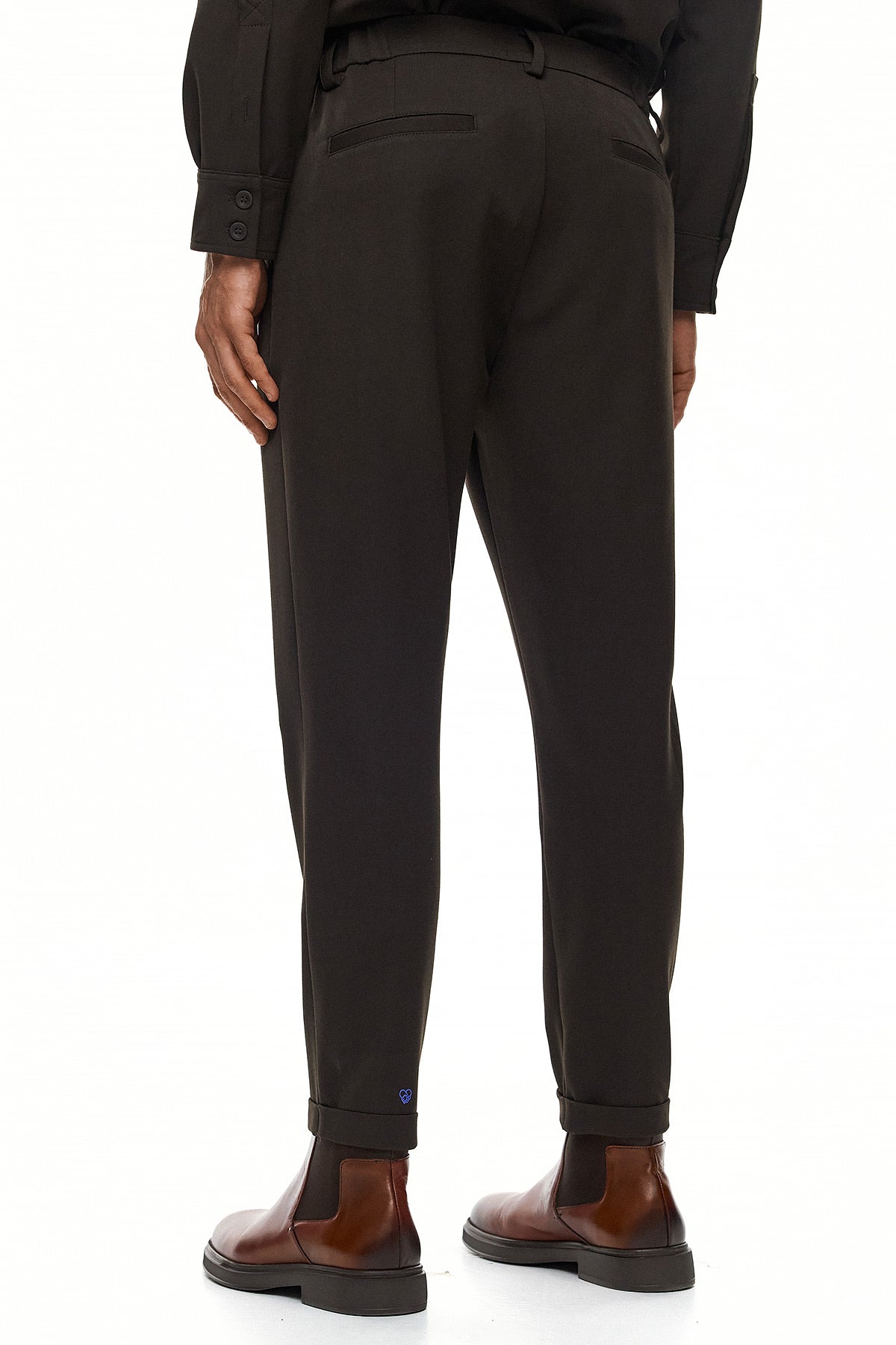 SEIJAKU Tailored Trousers – Brown