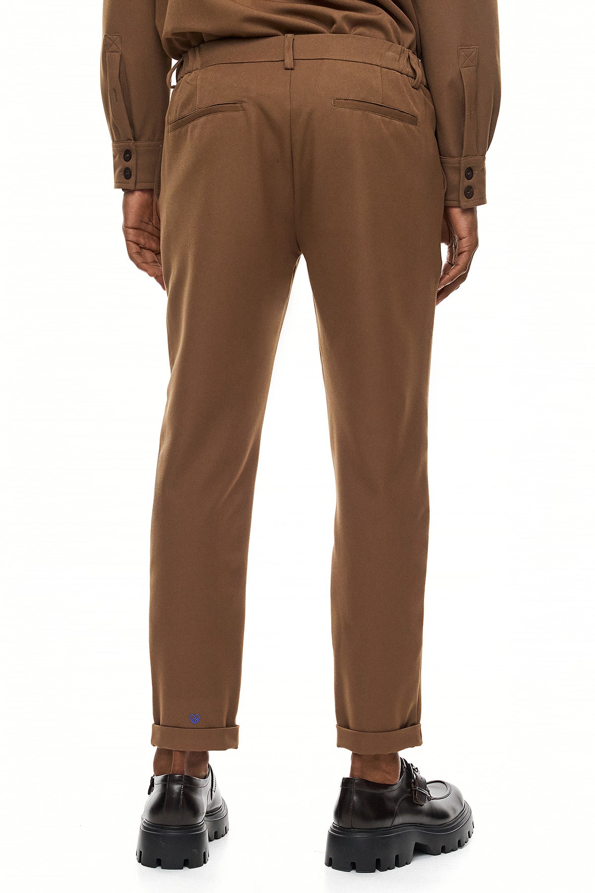 SEIJAKU Tailored Trousers – Camel