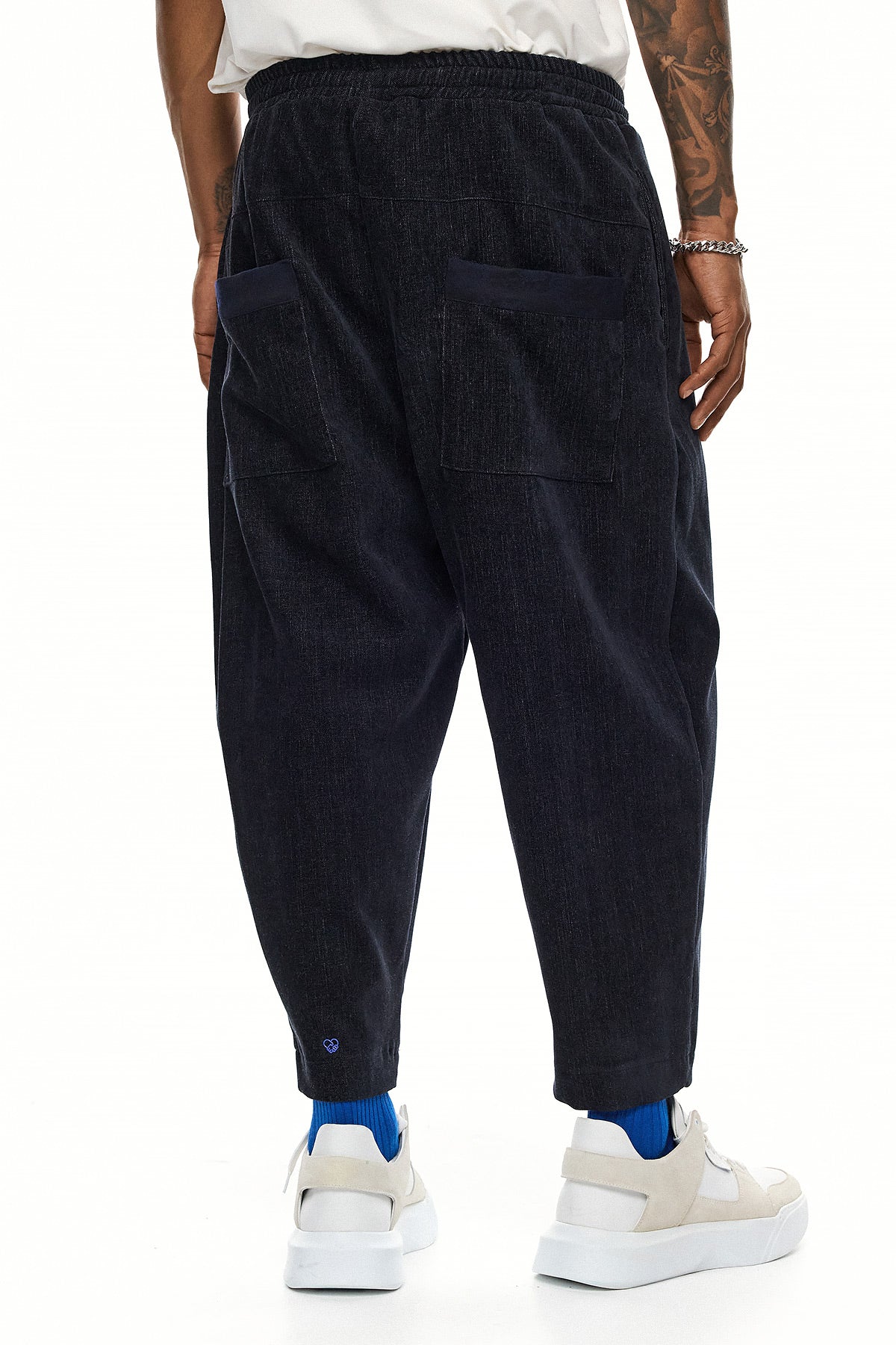 GENJIRO Japanese Trousers – Blue
