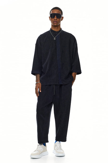 GENJIRO Japanese Trousers – Blue