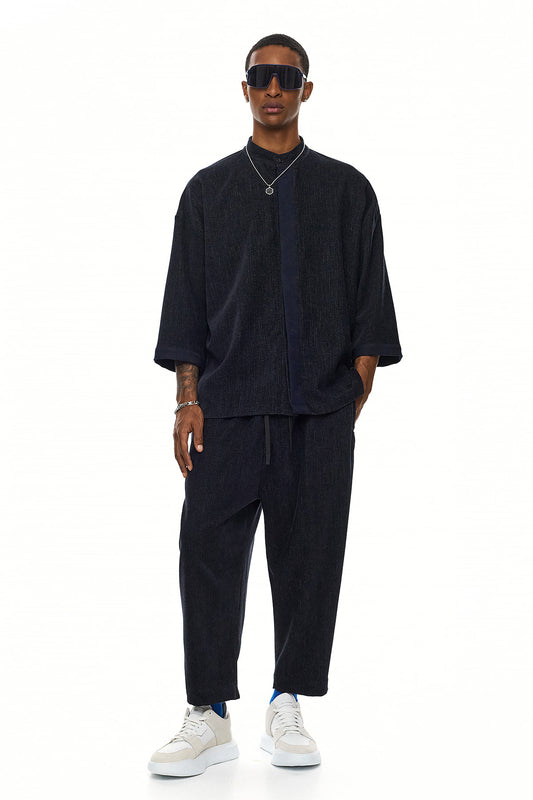 GENJIRO Japanese Trousers – Blue