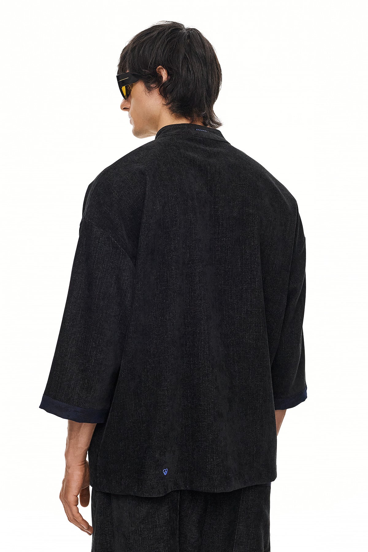 GENJIRO Kimono Shirt – Black