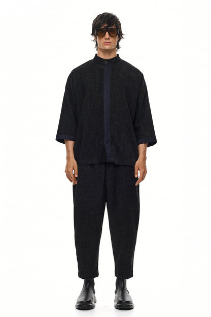 GENJIRO Kimono Shirt – Black
