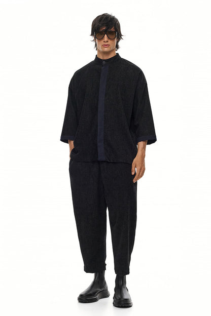 GENJIRO Kimono Shirt – Black