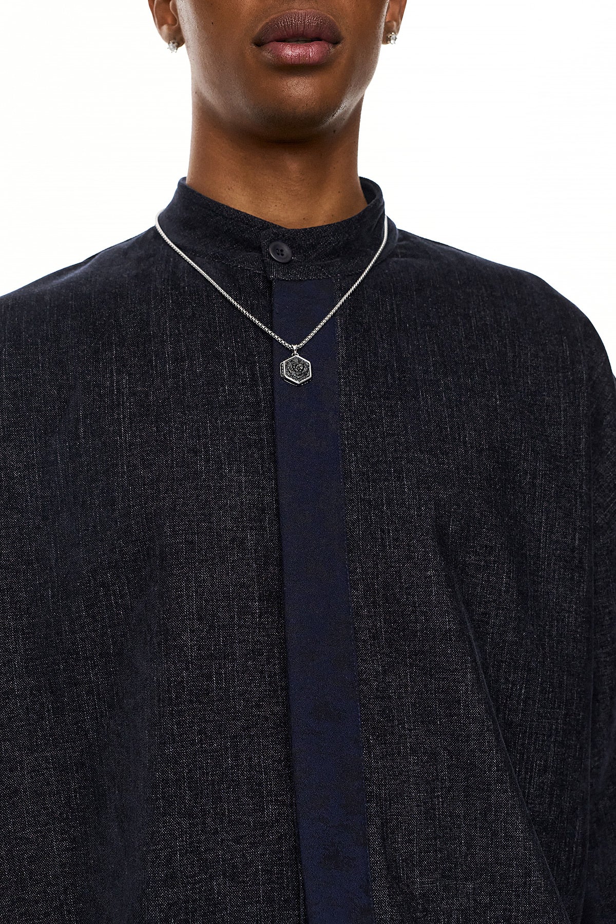GENJIRO Kimono Shirt – Blue