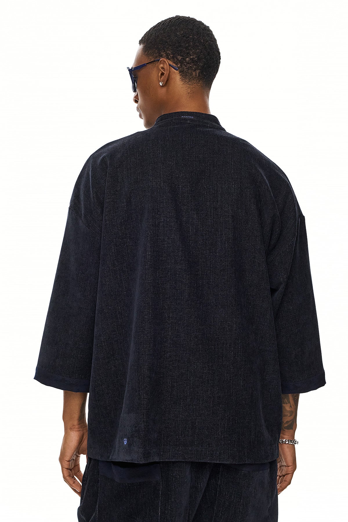 GENJIRO Kimono Shirt – Blue
