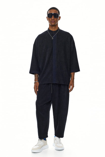 GENJIRO Kimono Shirt – Blue