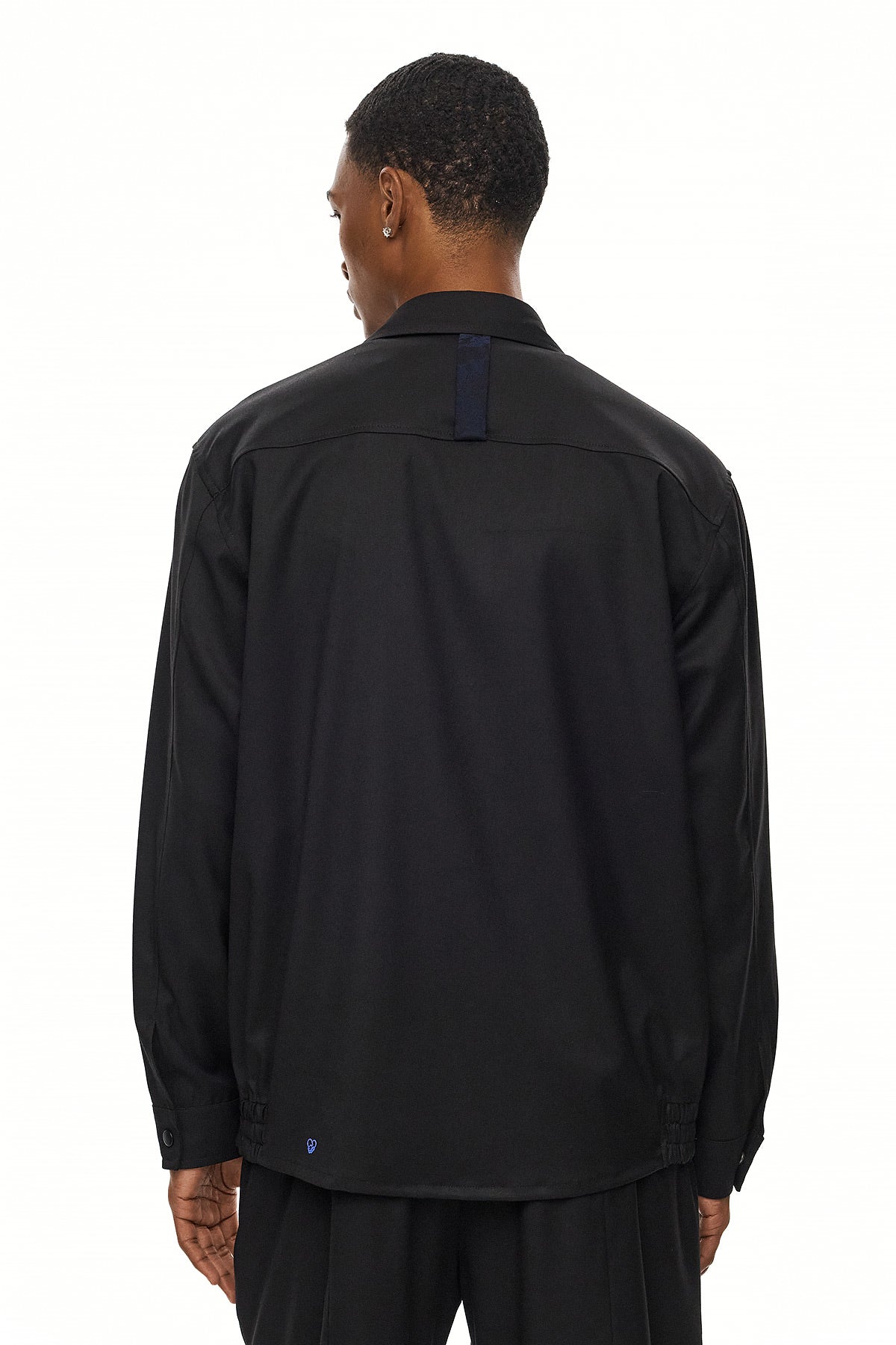 KURO Utility Overshirt - Black