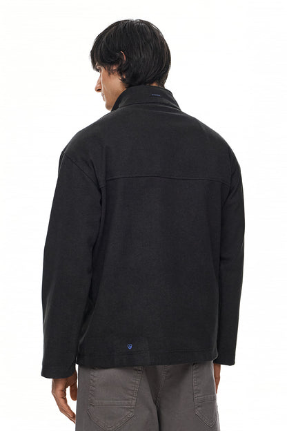 SHIN Half-Zip Sweatshirt – Anthracite