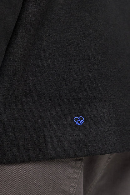 SHIN Half-Zip Sweatshirt – Anthracite